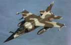 Mirage F-1 CR survolant le Tchad