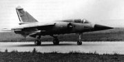 L'un des prototypes du Mirage F-1 