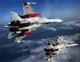 Patrouille serre de deux Su-35
